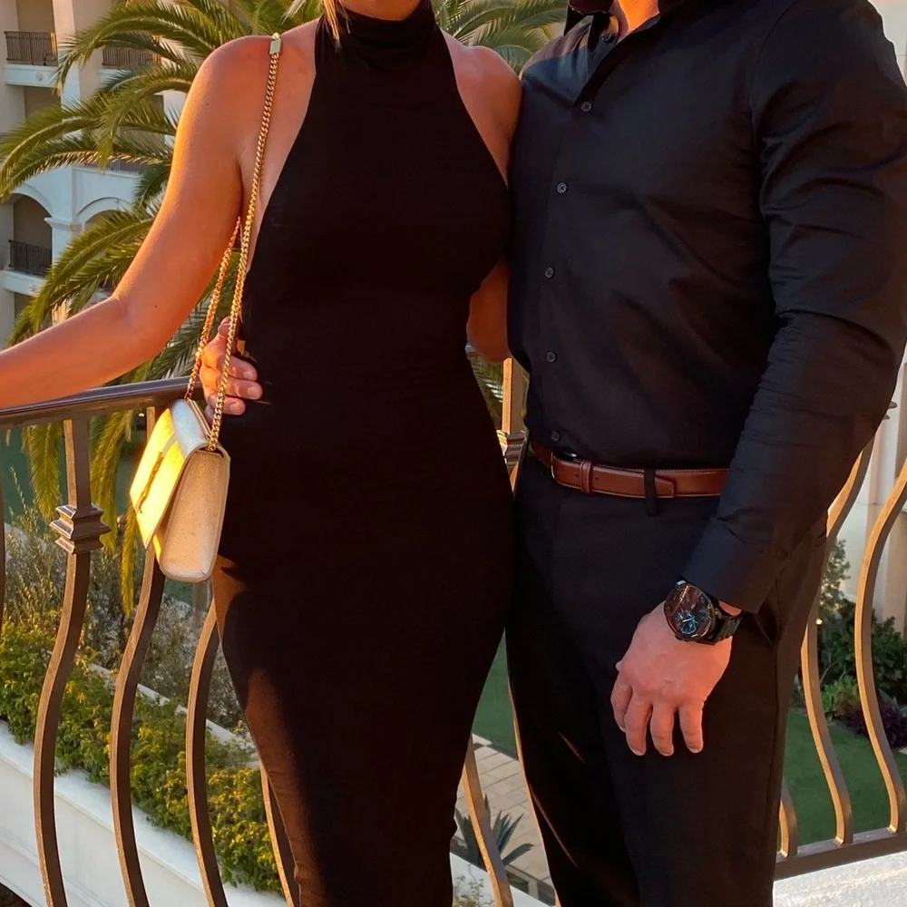 Priced to sell! Saint Laurent Monogram YSL Medium Grain de Poudre Chain Bag. - Picture 8 of 9